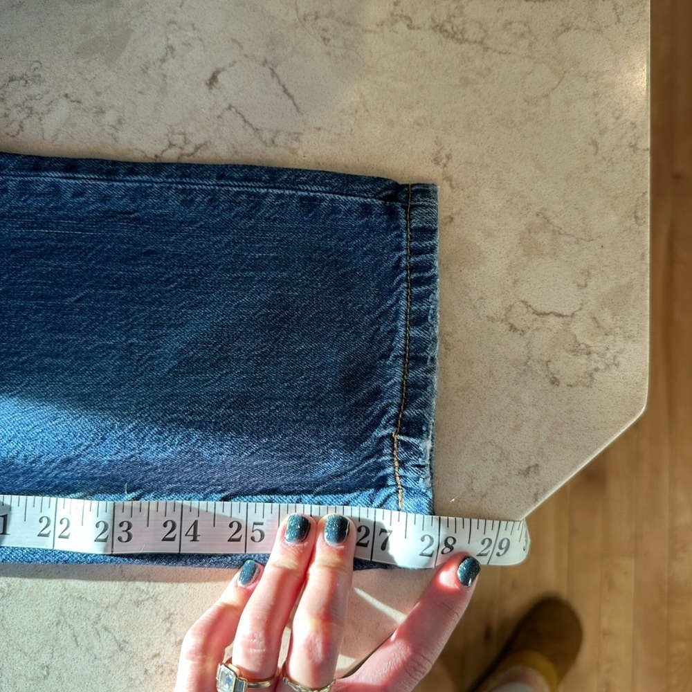 Levi's Blue Distressed Women Jeans - Picture 6 of 6
